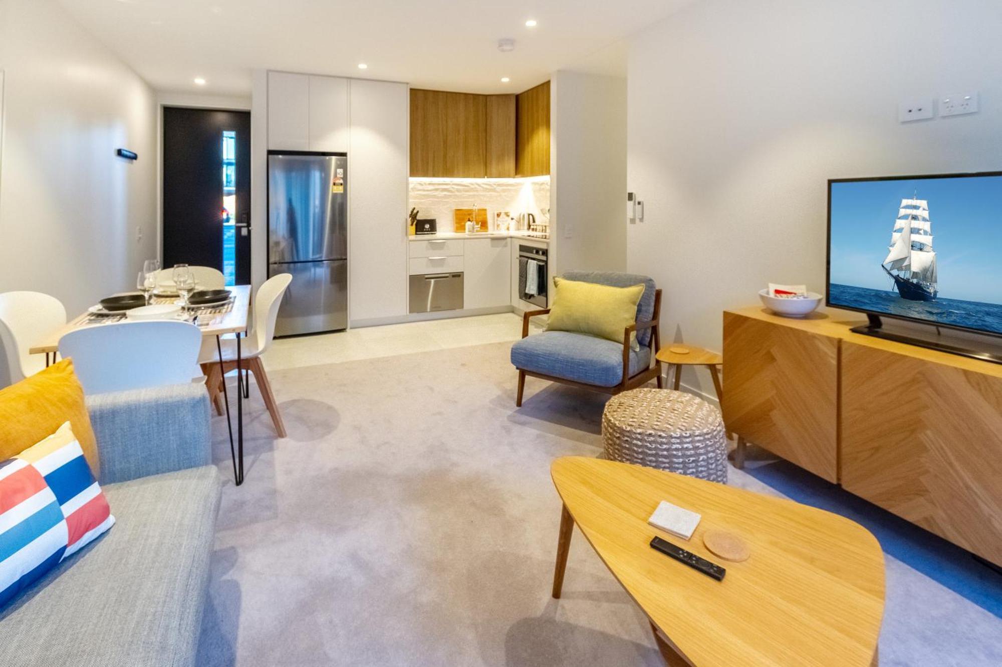 Latimer Square 1 Bed 1 Bath - Single Level クライストチャーチ エクステリア 写真